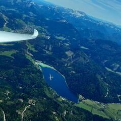 Flugwegposition um 10:49:13: Aufgenommen in der Nähe von Gemeinde Mitterbach am Erlaufsee, Österreich in 2116 Meter